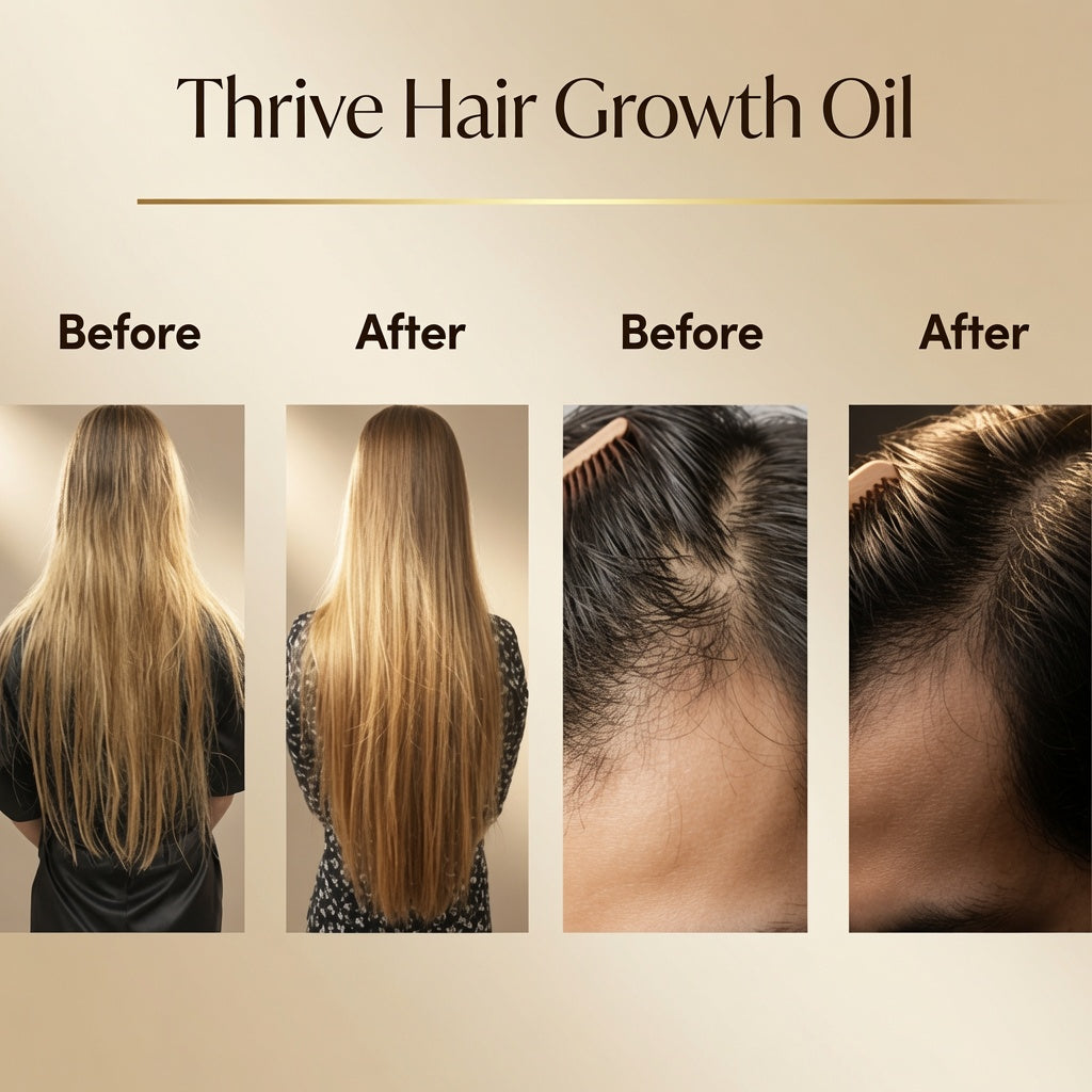 Professional Herbal Hair Care Essential Oil & Growth Serum