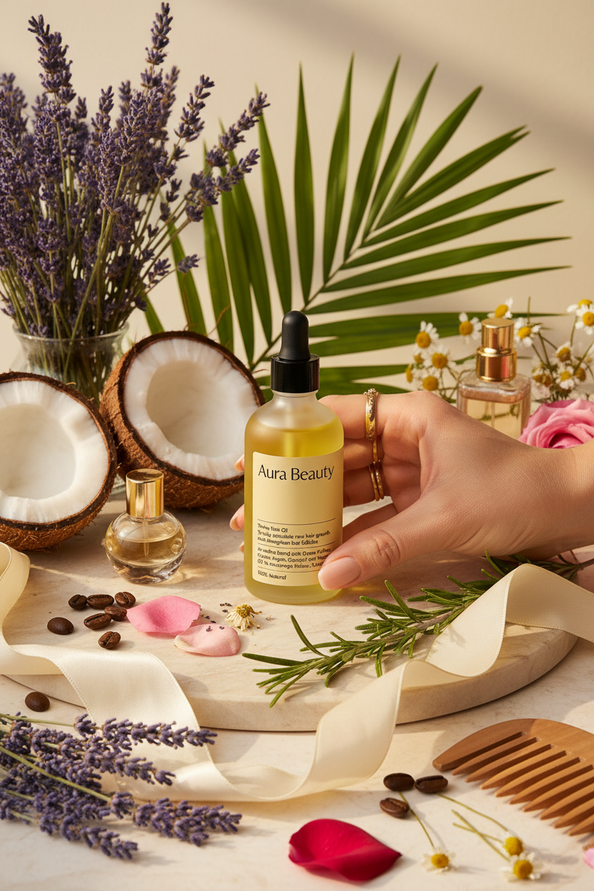 Aura Beauty — lifestyle композиция